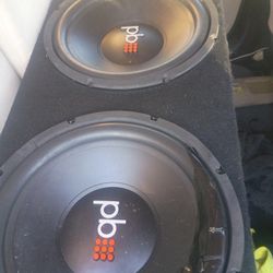 PB 12" Subwoofers 
