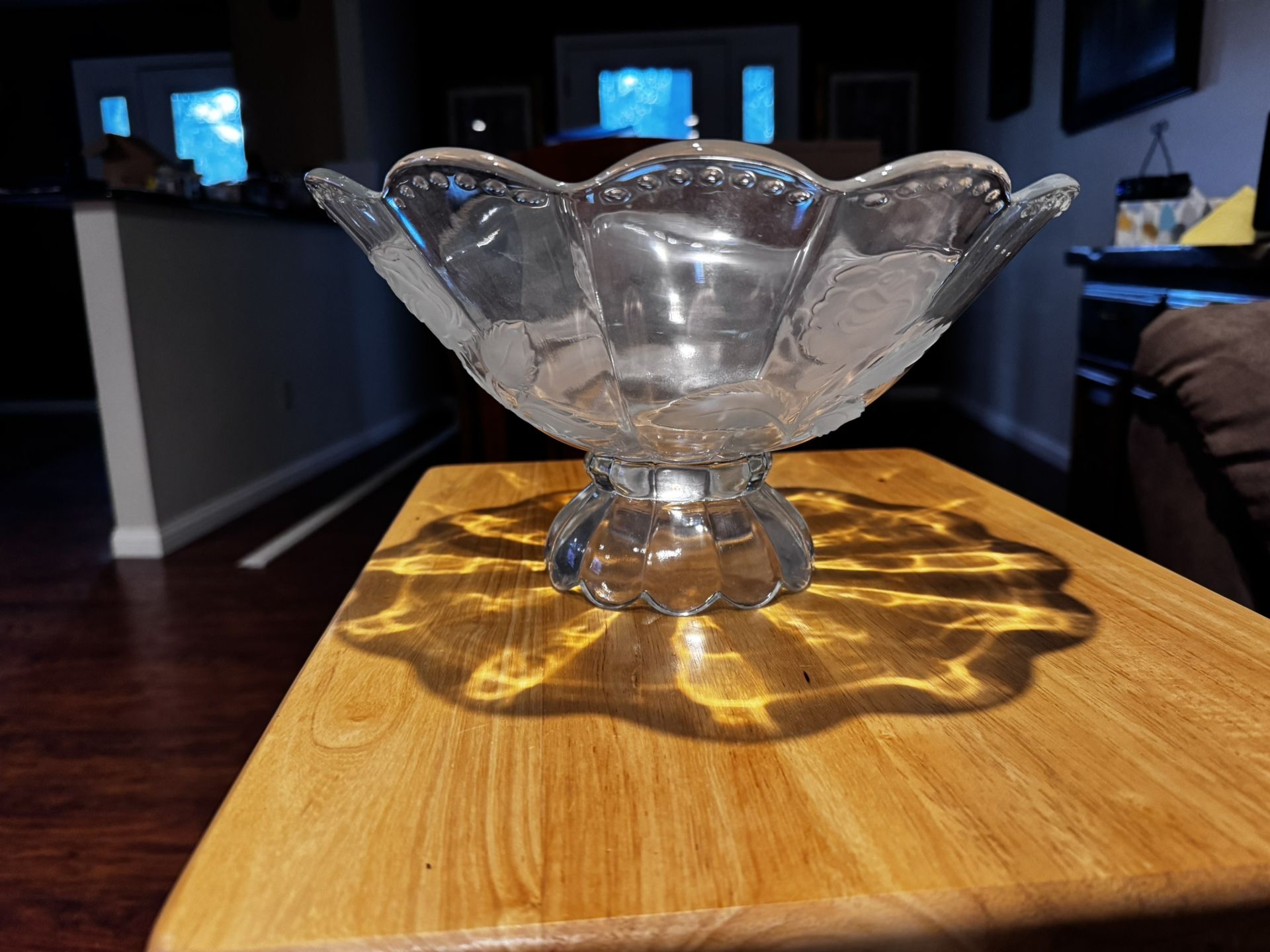 Decorative Glass Display Bowl