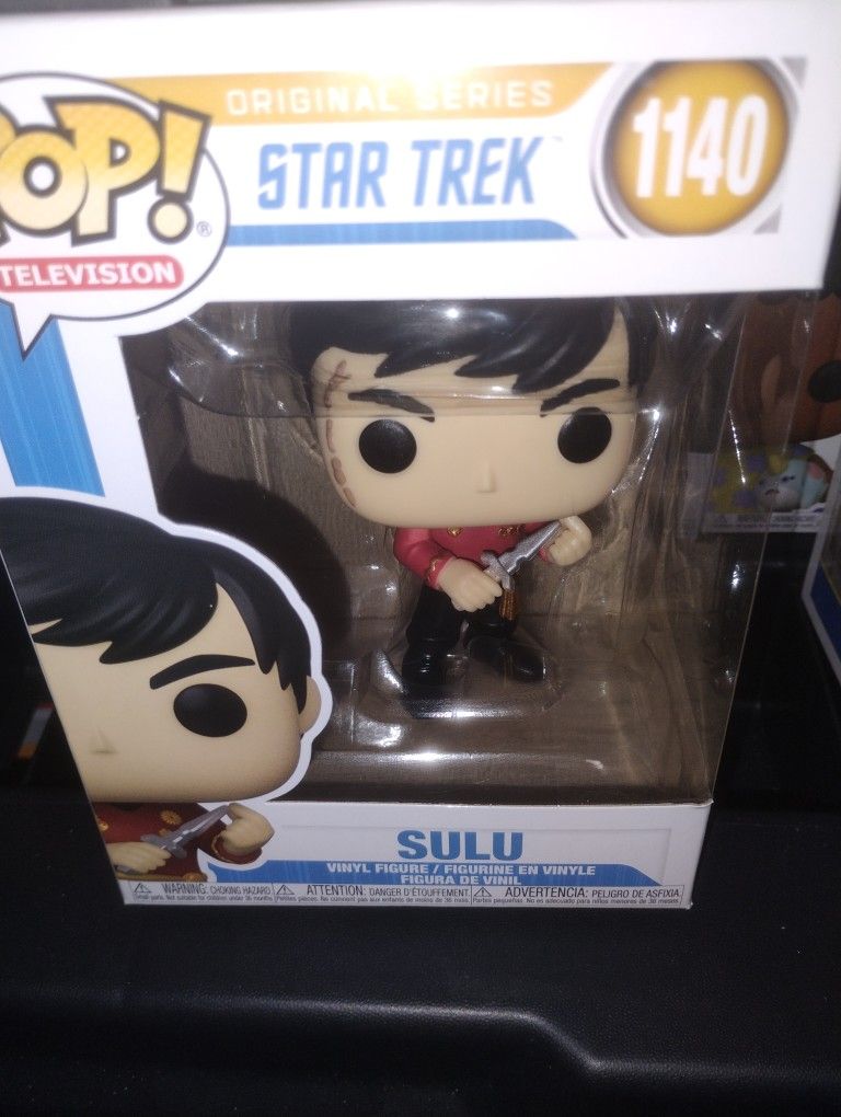 Brand New Star Trek Sulu #1140 Funko Pop
