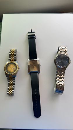 Lot of 3 Men’s Watches, Kenneth Cole and Vintage Swanson