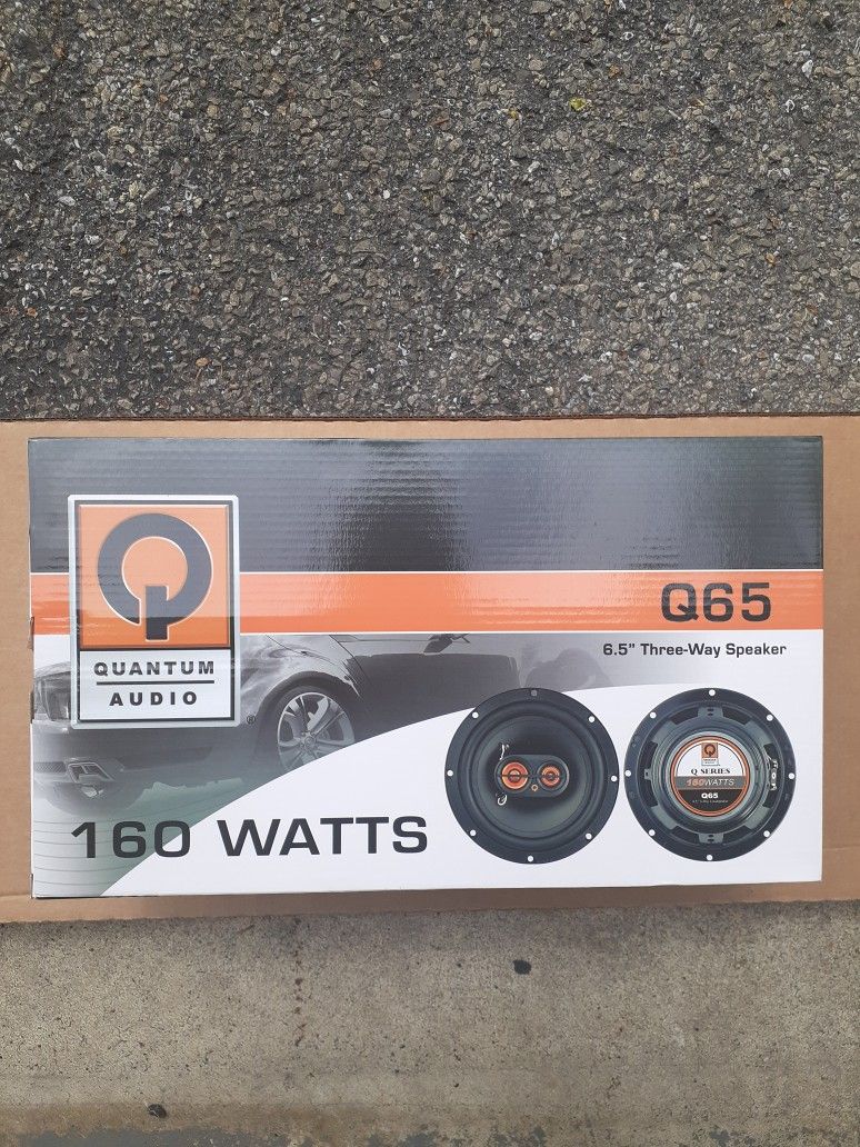 NEW! 6.5" Three Way Speakers