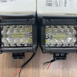 Brand New Pair of LED Light Bar Pods 6000k Or 3000k Super Bright