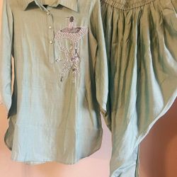 Corset With Tulip Pent