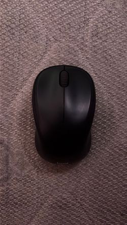 (New) Black wireless logitech mouse