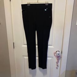 Brand New no tags never used Rafaella Black Womens Dress pants Size 14 must pick up 