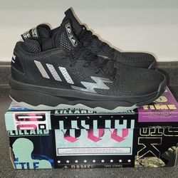Adidas Dame 8 Admit One Core Black 11.5 Mens 
