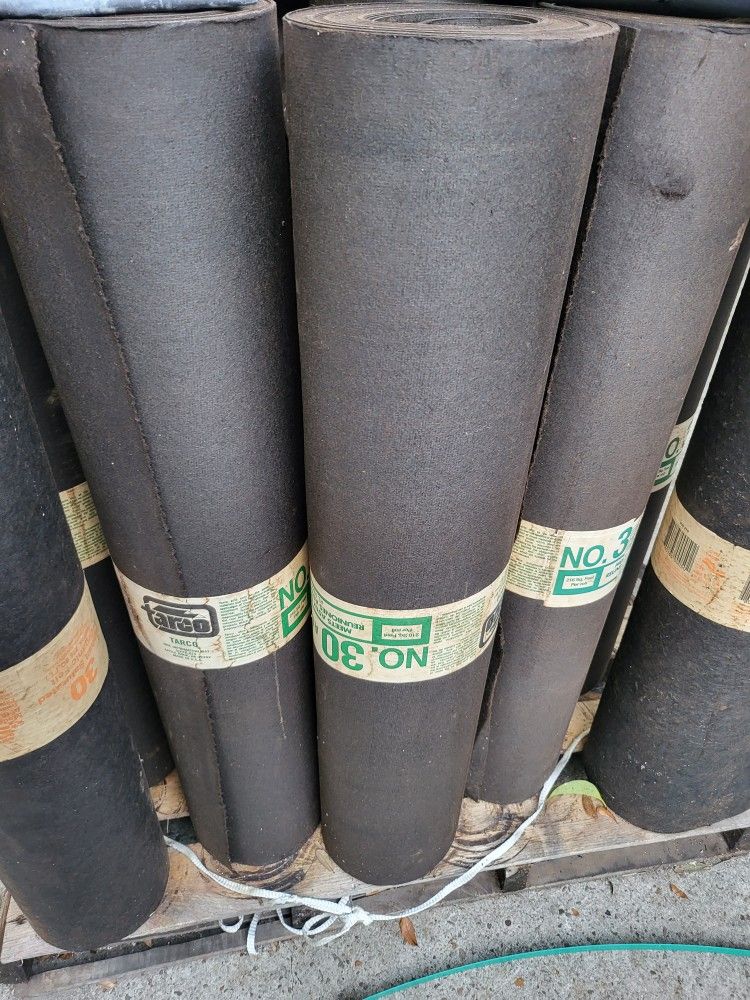 Asphalt Felt NO.30 for Sale in Houston, TX OfferUp