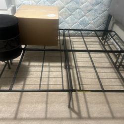 Queen Bed Frame -acts as Box Spring 