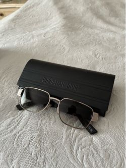 Authentic Christian Dior S2U Sunglasses Custom Lenses Silver Frame NEW w/Receipt