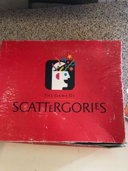 1988 vintage scattergories game