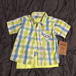 Shirt W Flannel Size 3t
