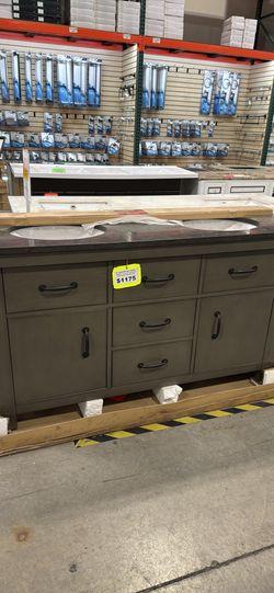 60” Aberdeen bathroom vanity