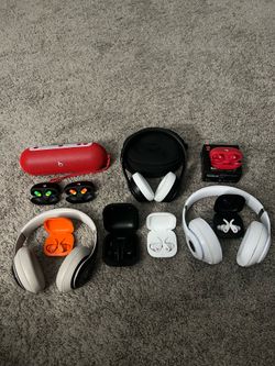 Beats products (prices below)