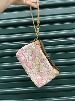 Vintage Coach Small Logo Canvas Purse – Used