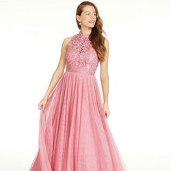 $70 NEW Macys Rose Color Prom Dress (Size 15)