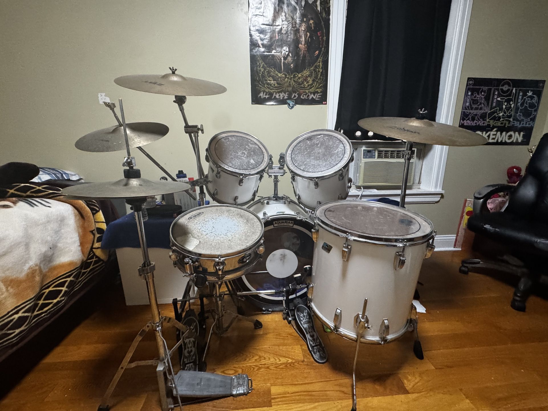 Drum kit - ludwig vintage set