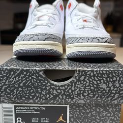 Toddler 8C Jordan 3
