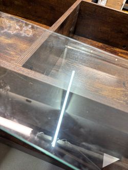 New 9 1/4” x 41 1/4” Glass Shelf