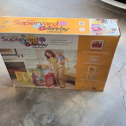 Super yard Color play Ultimate Kids Play Area
