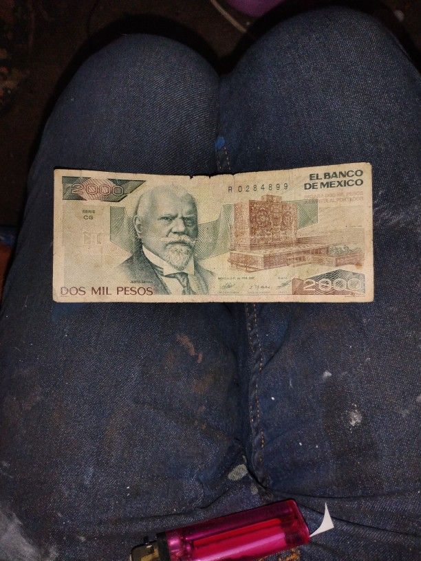 2000 Pesos Mexico Banknote