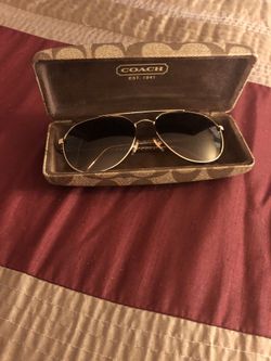 Coach Aviator Sunglasses