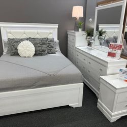 Bedroom Set In Stock For Fast Delivery 