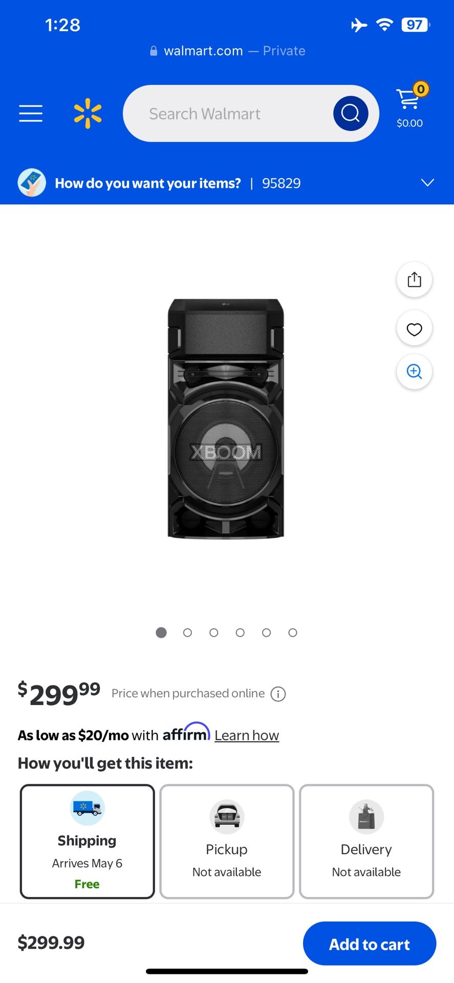 LG XBOOM RN5 (Party Speaker)