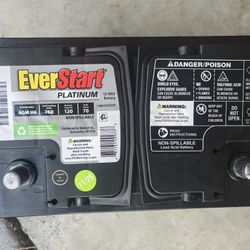AGM car Battery 