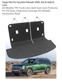 Trunk mat for Hyundai palisades