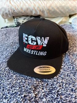 ECW Hardcore Wrestling Snapback Hat Yupoong