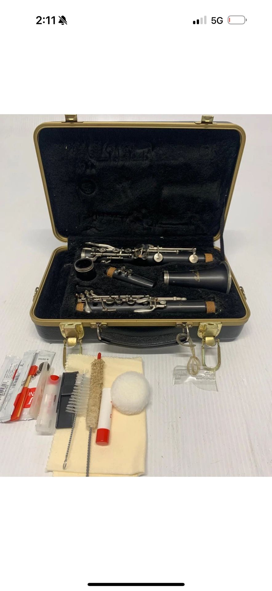 Selmer Soloist Clarinet P0185304 With Case/Accessories