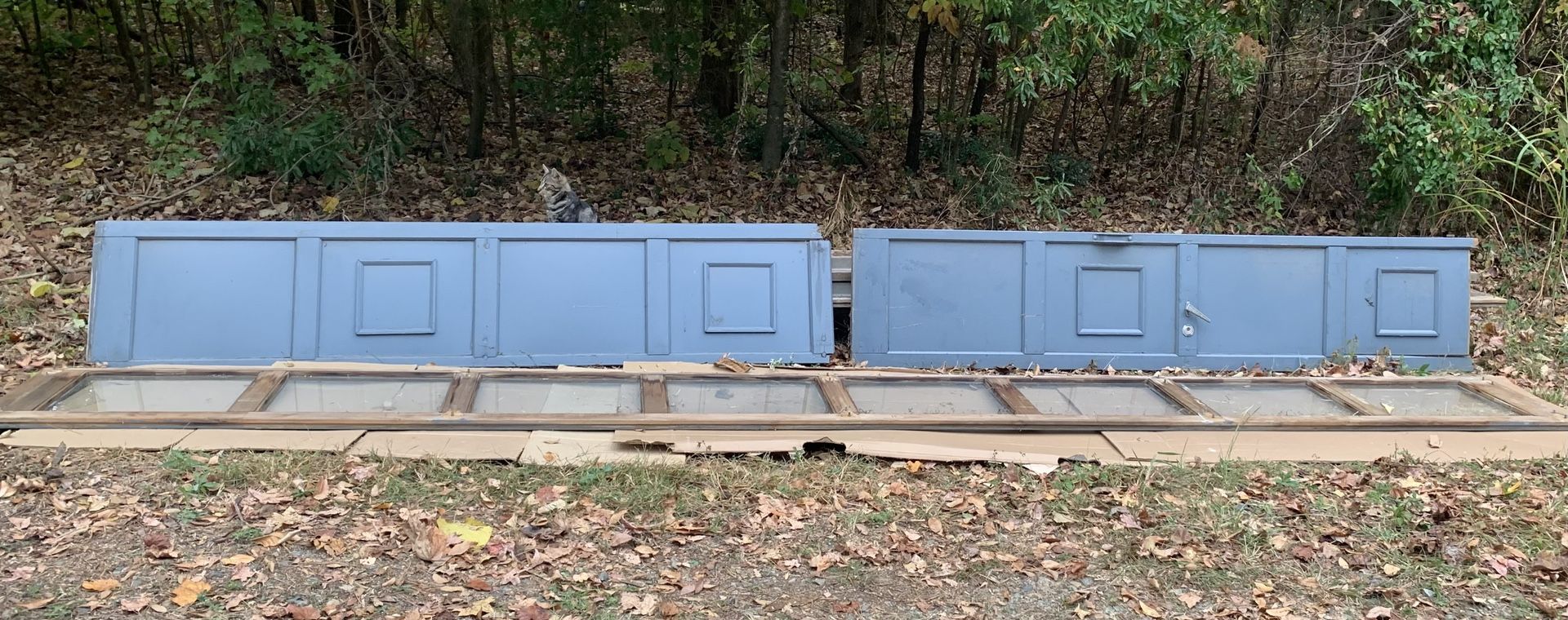 Garage door panels For Upcycling