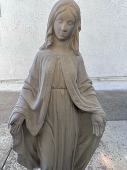 Cement Virgin Mother Mary