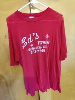 Ed's Towing Vintage T-shirt From The '70s
