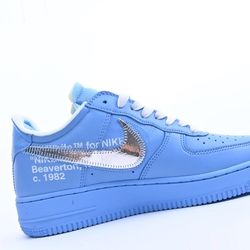 Nike Air Force 1 Low Off White Mca University Blue 37