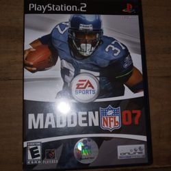 Madden 07 Ps2