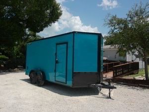 Quality Cargo 7 x 16 Enclosed Trailer 7k
