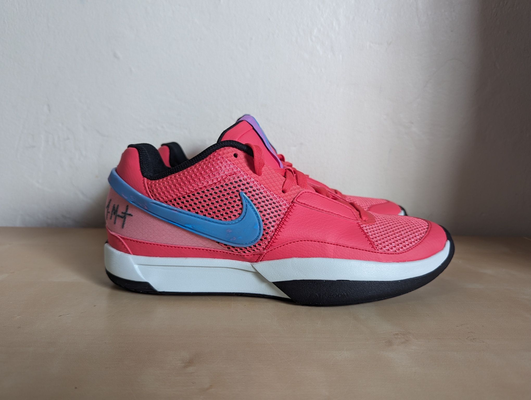 Nike Ja 1 Fuel Ember Glow Ja Morant Sneakers DR8785-800 Men's Size 10 Shoes