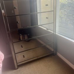 Mirror Dresser Set