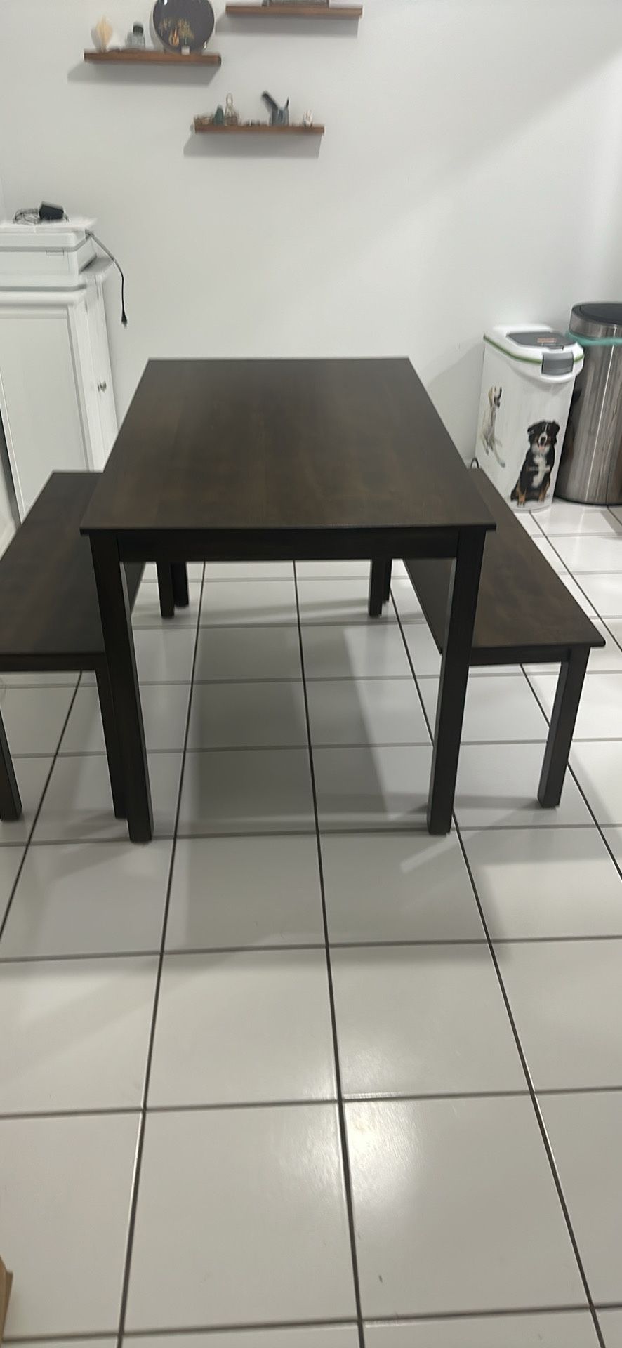 Dining Room Table And Benches