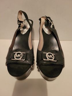 Michael Kors Peep Toe Heels Slingback