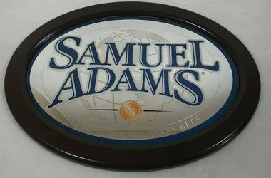 Sam Adams Bar Mirror