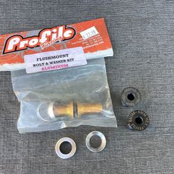 NOS Profile Racing Flush Bolt Washer Set Mount Bolt Kit