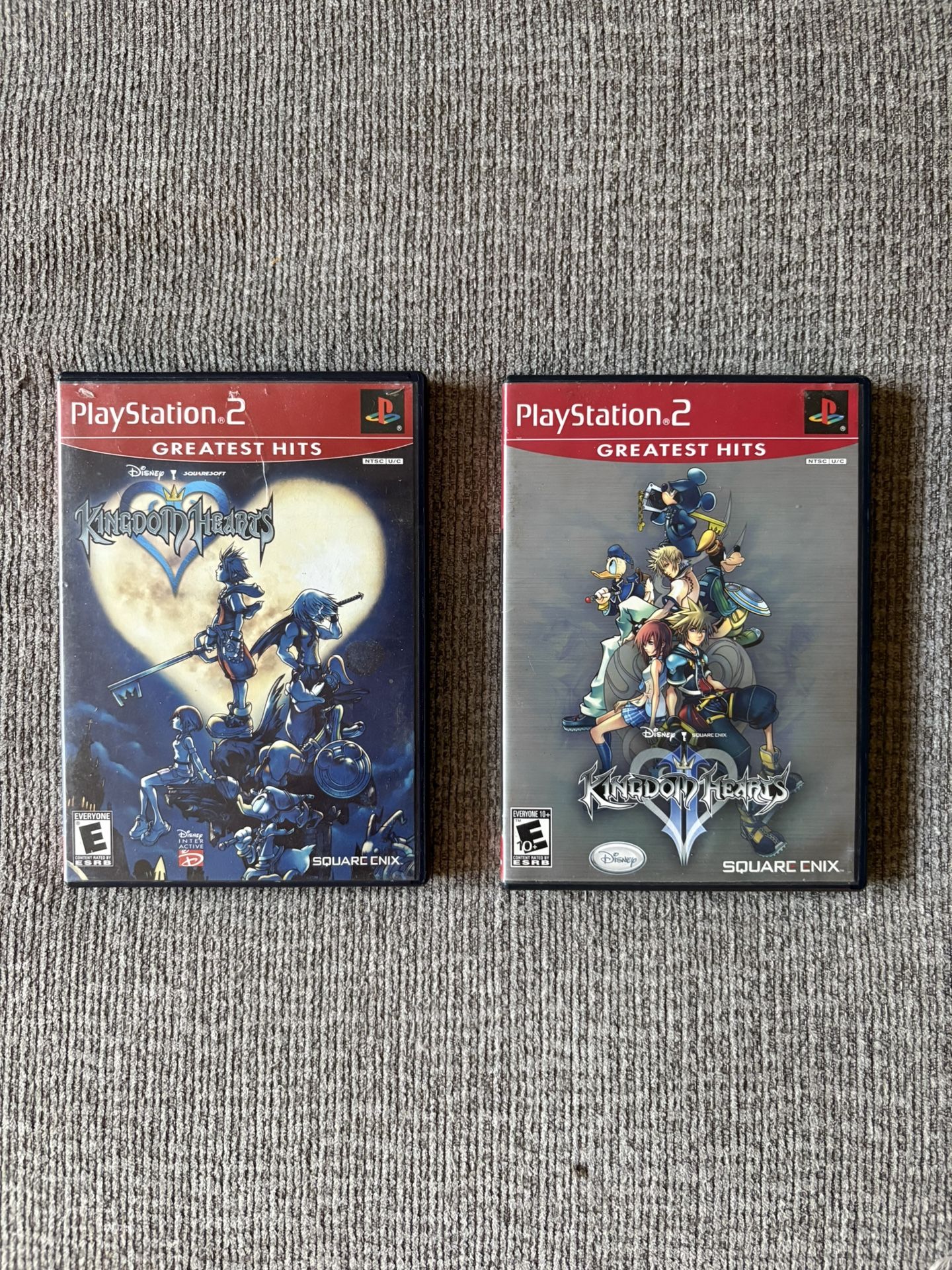Kingdom Hearts 1 and 2 - PS2