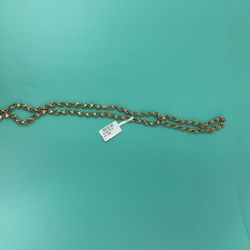 14k Gold Rope Chain 