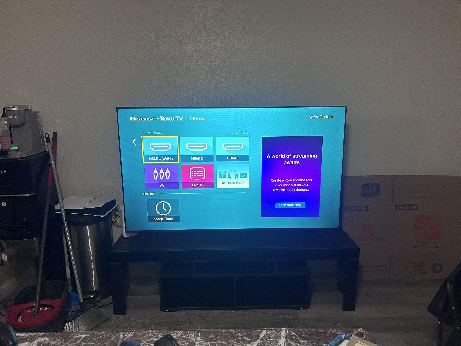 Hisense Roku 6 Series-65” Smart TV