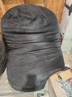 Large Black Bean Bag Chair