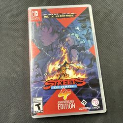 STREETS OF RAGE 4 for Nintendo Switch