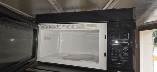 Microwave And Refrigerator