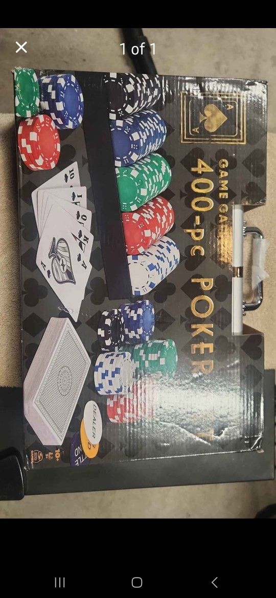 Poker Set 400 Pcs